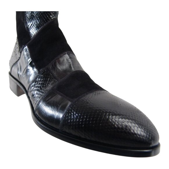 CESARE PACIOTTI ITALIAN HANDMADE FANCY PYTHON BOOTS US 12 NEW IN BOX main image 10